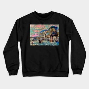 Al Umawi Mosque of Damascus - Magi Crewneck Sweatshirt